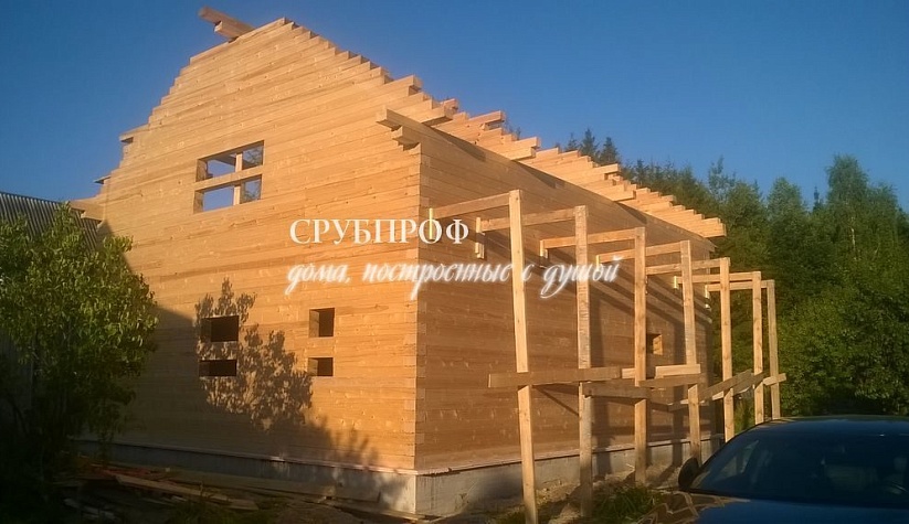 Дом из проф бруса 8,5х10,5 Наро-Фоминск