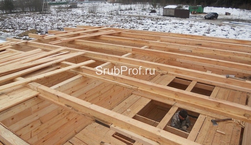 Дом из профилированного бруса 7,5х8,5