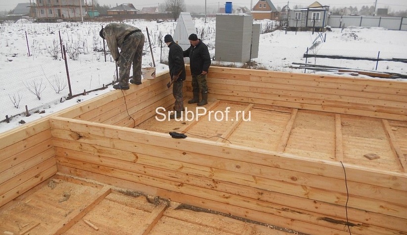 Дом из профилированного бруса 7,5х8,5
