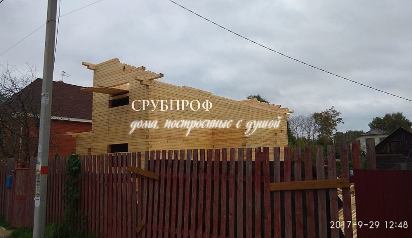 Дом из профилированного бруса в Павловском Посаде