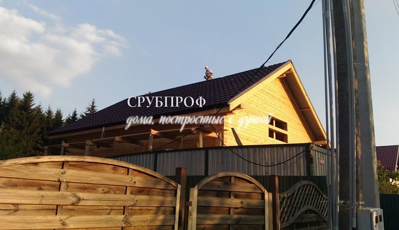 Дом из проф бруса 8,5х10,5 Наро-Фоминск