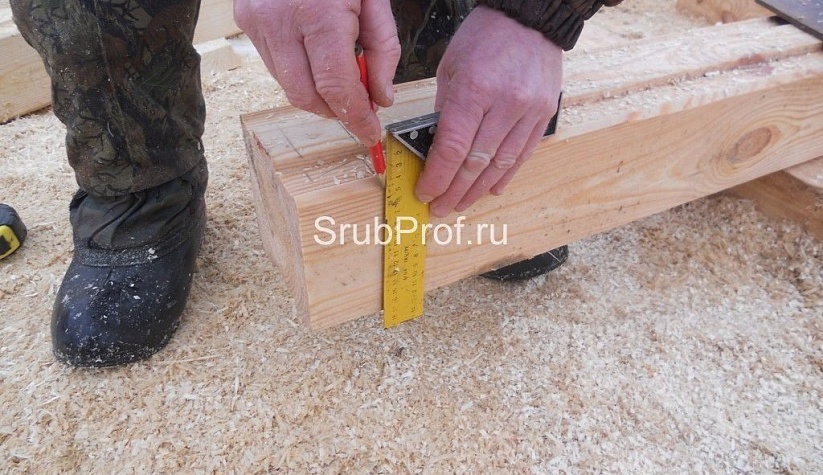 Дом из профилированного бруса 7,5х8,5