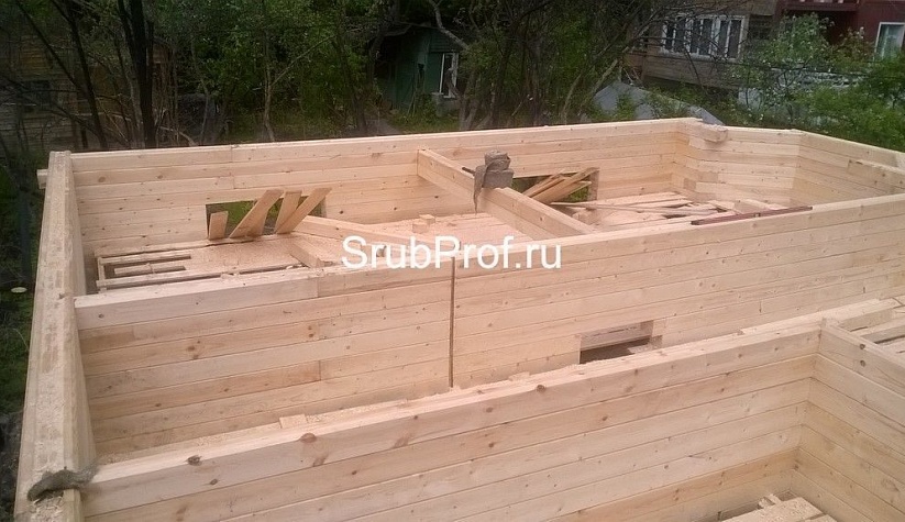 Дом из бруса 7х10 Рогово