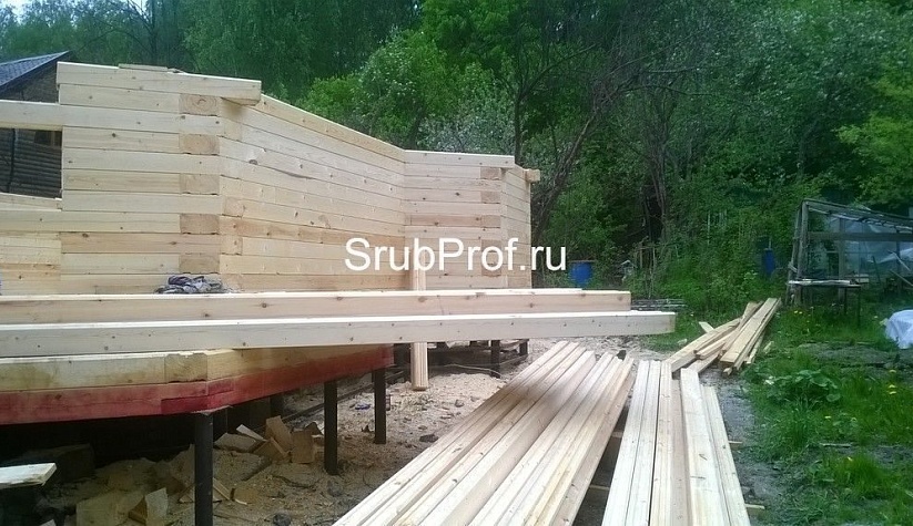 Дом из бруса 7х10 Рогово