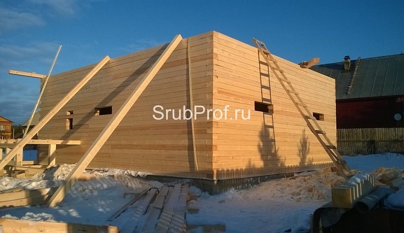 Дом из бруса 9 на 11 Калужская область