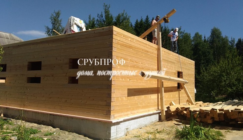 Дом из проф бруса 8,5х10,5 Наро-Фоминск