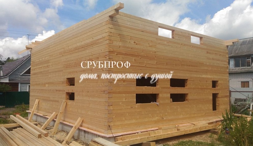 Дом из проф бруса 8,5х10,5 Наро-Фоминск