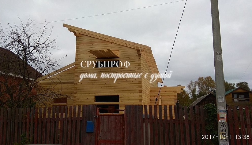 Дом из профилированного бруса в Павловском Посаде