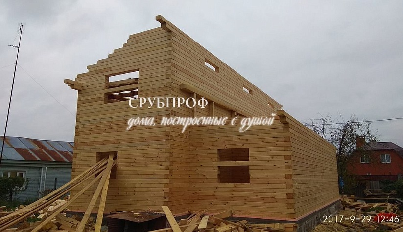 Дом из профилированного бруса в Павловском Посаде