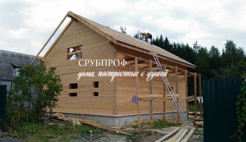 Дом из проф бруса 8,5х10,5 Наро-Фоминск