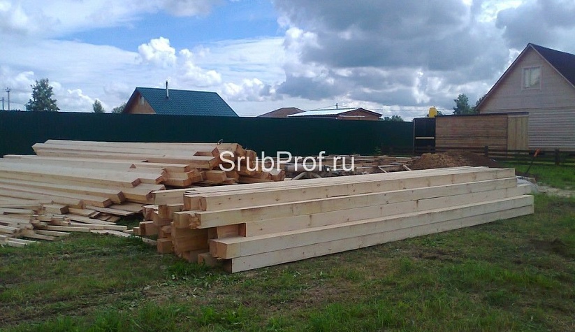 Баня из бруса 6х6
