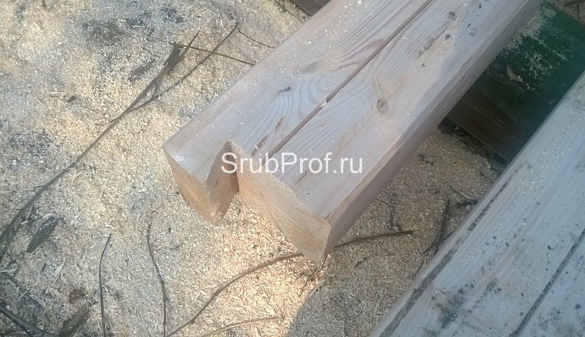 Одноэтажный дом из профилированного бруса 6х9